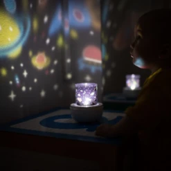 Nachtlampje - Muzikale Projector, 3 Thema's: Ruimte, Bloemen En Oceaan -Kinderspeelgoed Verkoopwinkel nachtlampje muzikale projector 3 themas ruimte blo 5