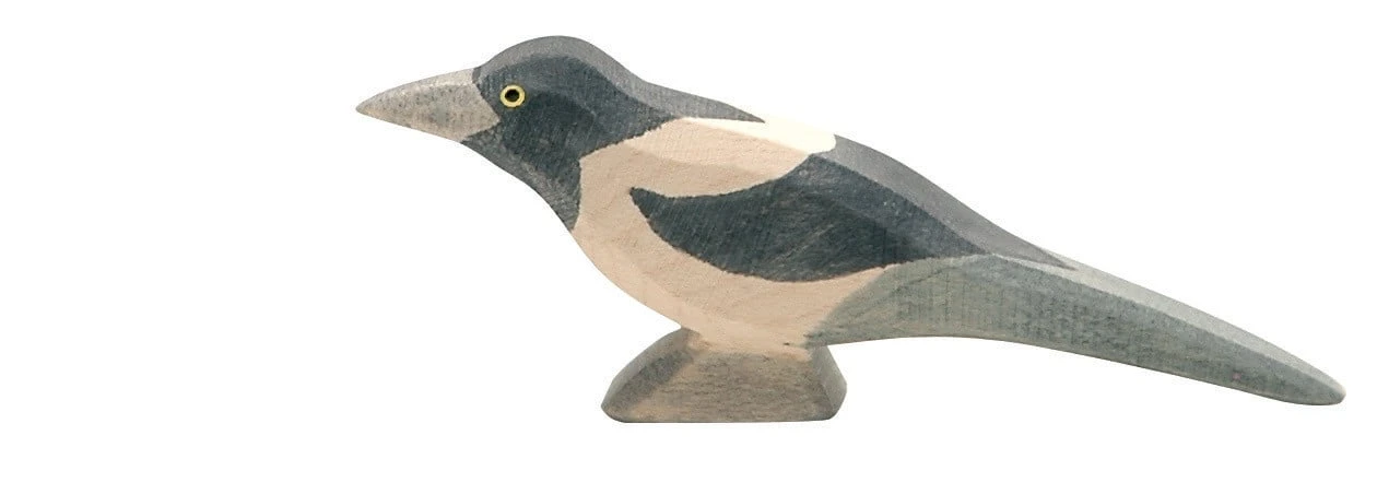 Ostheimer Ostheimer Houten Speelfiguren - Ekster 3 Ostheimer Ostheimer Houten Speelfiguren - Ekster