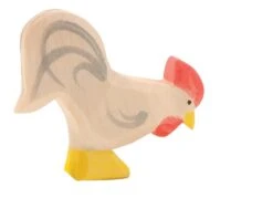 Ostheimer Ostheimer Houten Speelfiguren - Haan Wit