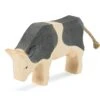 Ostheimer Ostheimer Houten Speelfiguren - Koe Zwart Eten -Kinderspeelgoed Verkoopwinkel ostheimer ostheimer houten speelfiguren koe zwart
