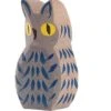 Ostheimer Ostheimer Houten Speelfiguren - Uil Blauw -Kinderspeelgoed Verkoopwinkel ostheimer ostheimer houten speelfiguren uil blauw