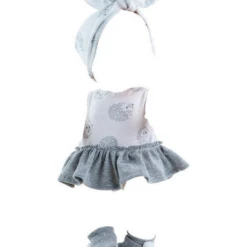 Paola Reina Poppen, Kleding - Poppen Kledingset Gordi Meisje Lachend/egel, 34cm