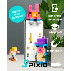 Pixio Magnetische Bouwblokjes - Original 100 St. -Kinderspeelgoed Verkoopwinkel pixio magnetische bouwblokjes original 100 st 2