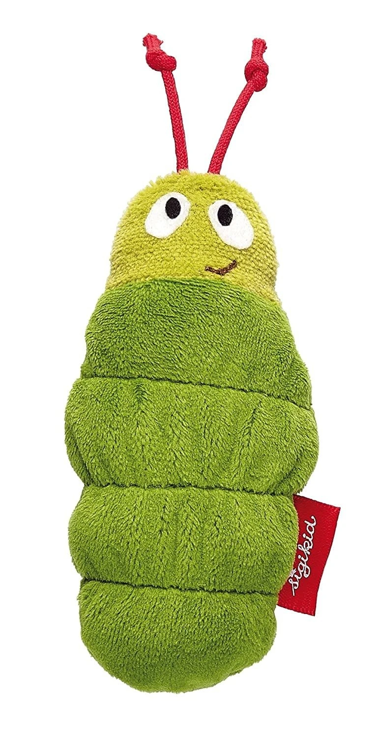 Sigikid Grijpspeeltje Rups Met Rammelaar 3 Sigikid Grijpspeeltje Rups Met Rammelaar