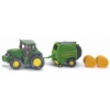 Siku John Deere Tractor Met Balenpers -Kinderspeelgoed Verkoopwinkel siku john deere tractor met balenpers