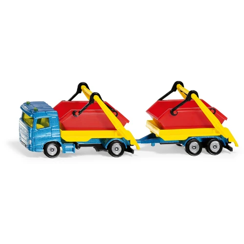 Siku Siku Vrachtwagen Met Container En Aanhanger 3 Siku Siku Vrachtwagen Met Container En Aanhanger
