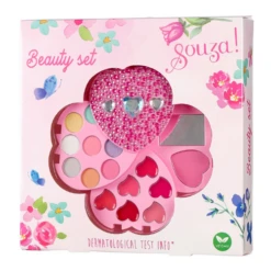 Souza! Kinder Make-up - Beauty Luxe Set Hart -Kinderspeelgoed Verkoopwinkel souza kinder make up beauty luxe set hart 2