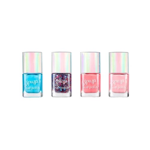 Souza! Kinder Make-up - Nagellak Set Ballerina, 4 St. 4 Souza! Kinder Make-up - Nagellak Set Ballerina, 4 St. - Afbeelding 2