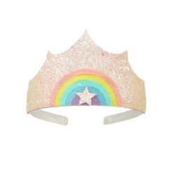 Souza! Verkleedkleding, Accessoires - Diadeem Regenboog