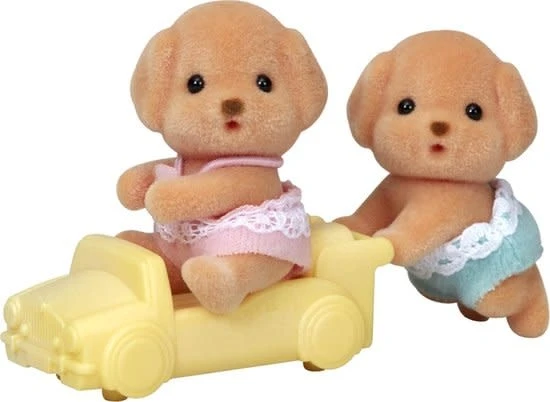 Sylvanian Families Sylvanian Families - Tweeling Poedel 4 Sylvanian Families Sylvanian Families - Tweeling Poedel - Afbeelding 2