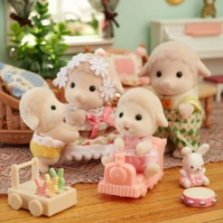 Sylvanian Families Tweeling Schaap -Kinderspeelgoed Verkoopwinkel sylvanian families tweeling schaap 2
