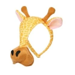 (UA) Verkleedkleding, Accessoires - Haarband / Masker Giraf, 3+