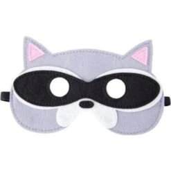 Verkleedkleding, Accessoires - Masker Vilt Wasbeer
